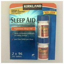 Sleep-Aid 25mg 192 Tablets